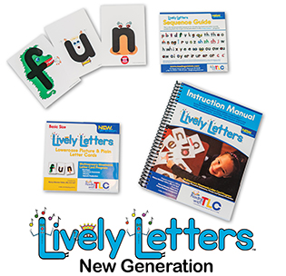 Lively Letters New Generation Showing Different Material Types