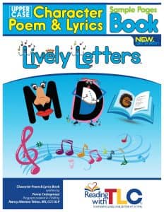 Uppercase Character Poem Book